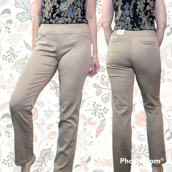 croft & barrow Pants - NWT Croft & Barrow The Effortless Stretch Pant Beige Size 10